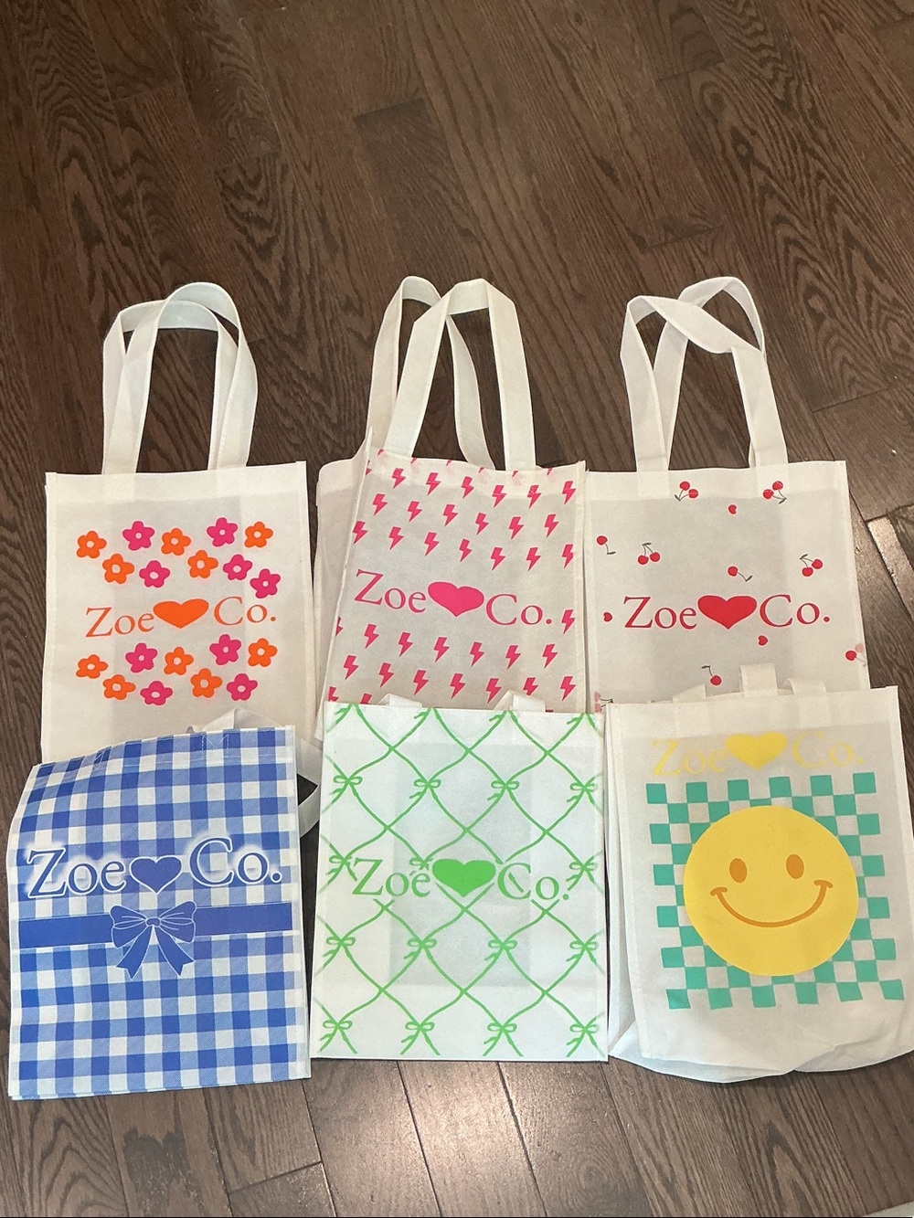 Zoe & Co. Canvas Tote Bag Collection - Assorted Prints